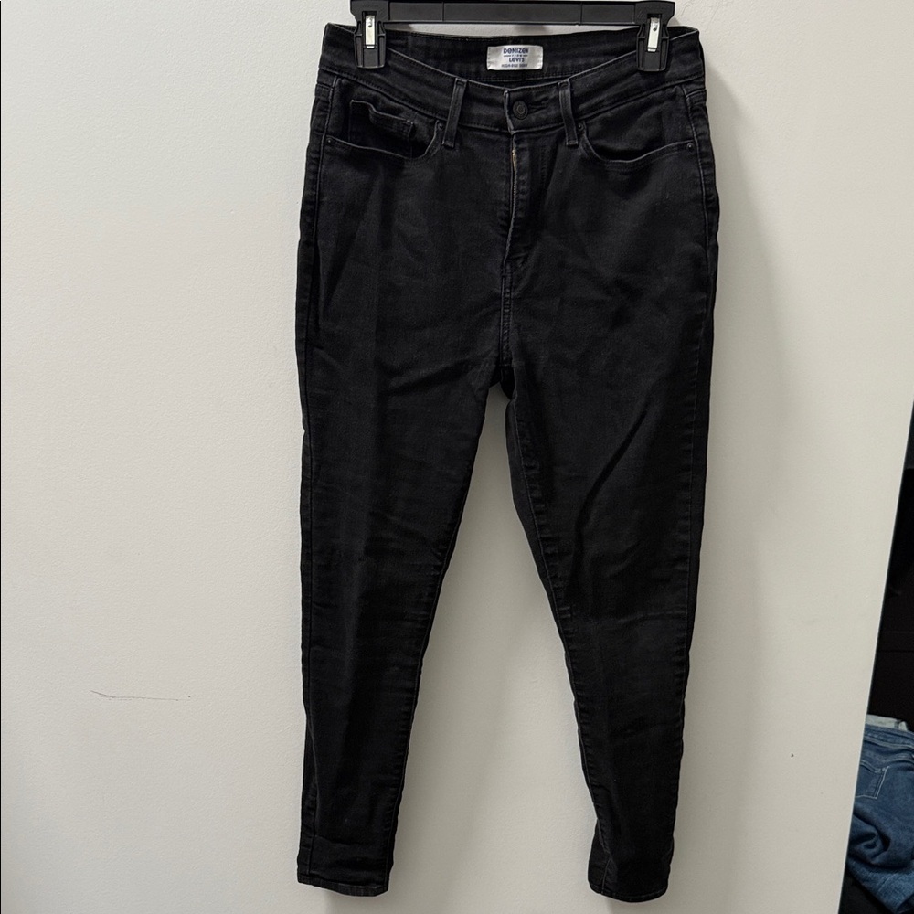 Denizen from Levi's High Rise Black Jeans